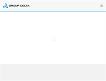 Tablet Screenshot of groupdelta.com
